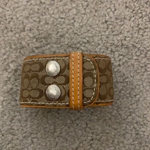 Coach wrist cuff
